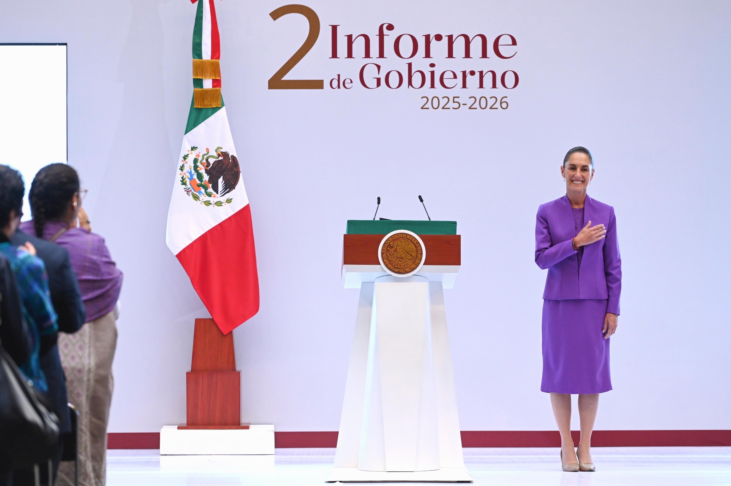 Segundo Informe de Sheinbaum Economía, seguridad y bienestar, los principales avances