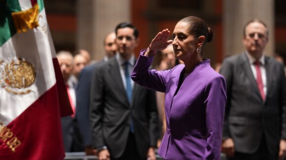 La presidenta Claudia Sheinbaum en su Segundo Informe de Gobierno