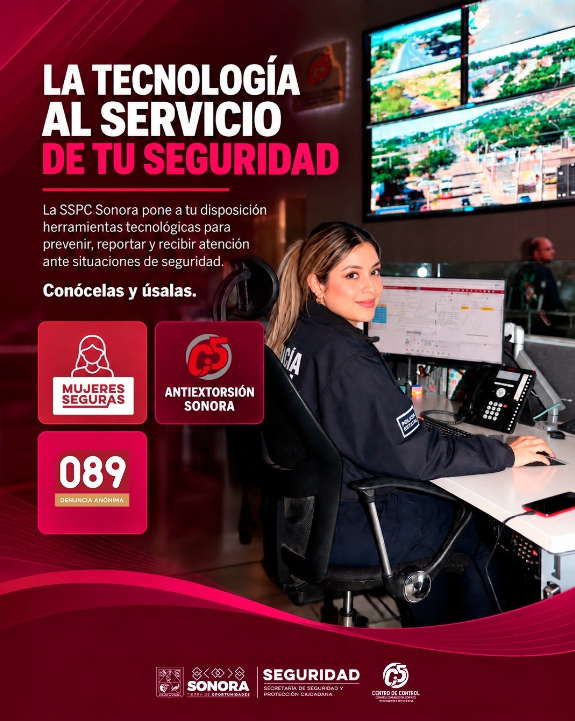 Sonora ofrece apps para prevenir delitos
