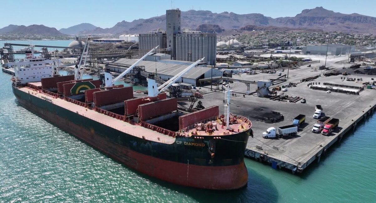 Semar triplica superficie del recinto portuario en Guaymas para mejorar logística
