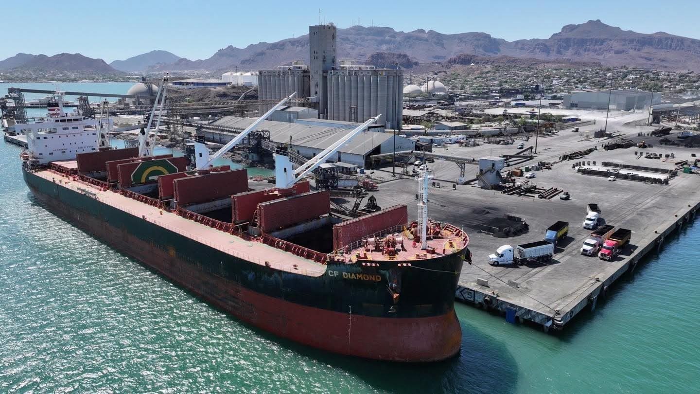 Semar triplica superficie del recinto portuario en Guaymas para mejorar logística