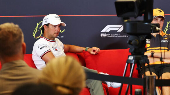‘Checo’ Pérez culpa a Cadillac por su eliminación en Q1 y revela cuánto le afectó no tener rebufo en Bakú