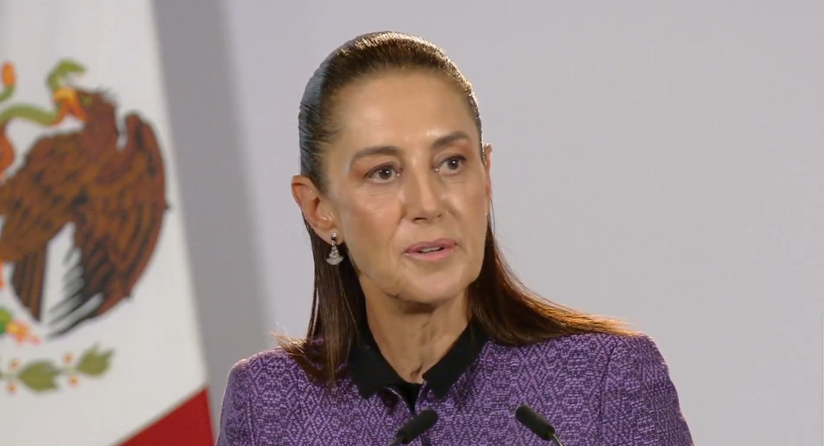 Sheinbaum ironiza sobre la participación de Calderón en foro de la derecha: "Va a hablar de democracia"