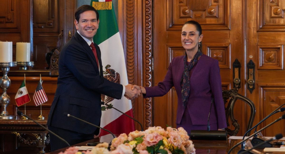 Sheinbaum responde a Marco Rubio: "no usen a México" en sus elecciones