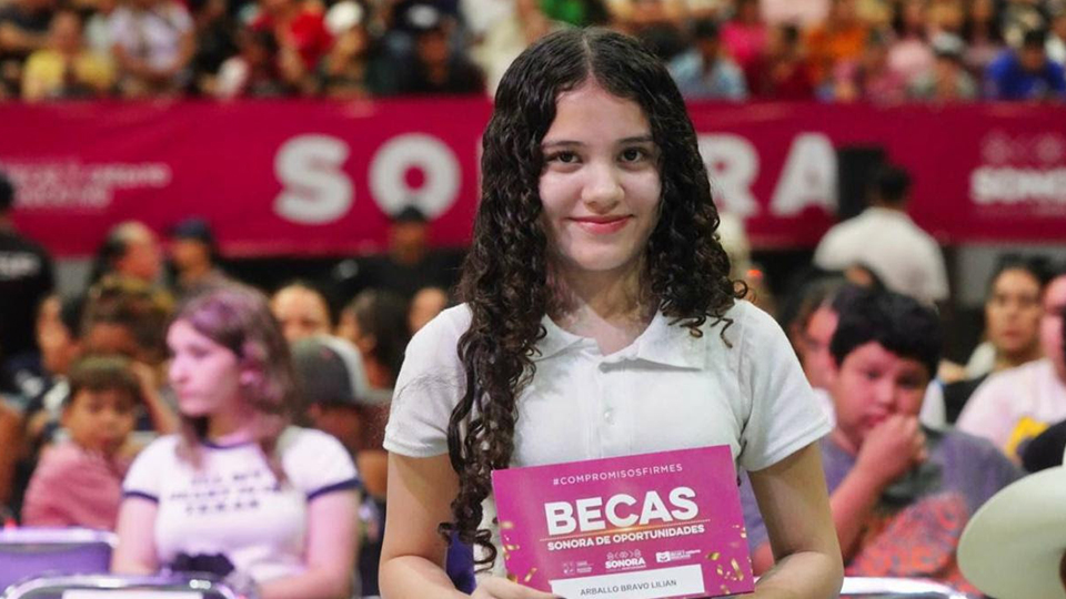 Sonora cuenta con un presupuesto histórico para becas
