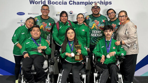 El sonorense Rogelio Alexis González hace historia en el Campeonato Mundial de Boccia