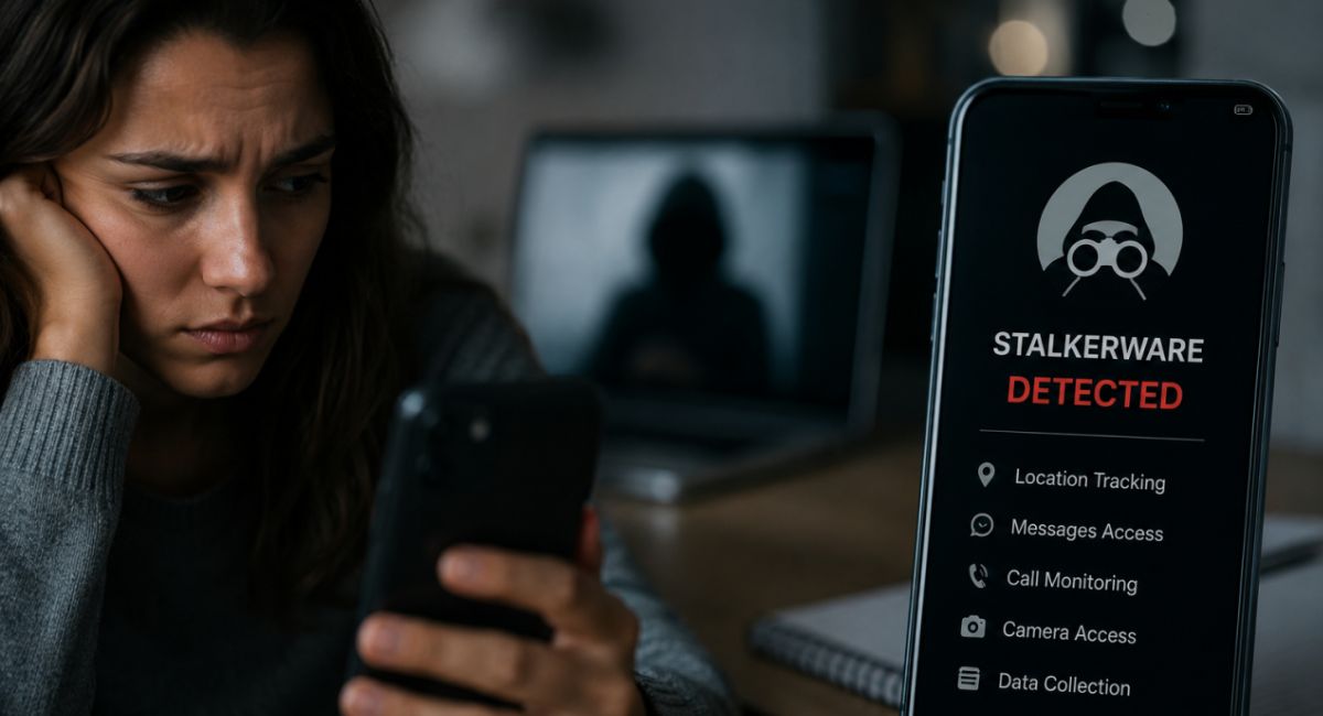 Stalkerware: el peligroso software de vigilancia que controla los teléfonos por completo