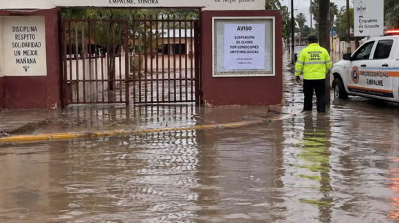 Suspensión de clases en Sonora por huracán ‘Polo’ inicia este lunes 28 de septiembre en 25 municipios