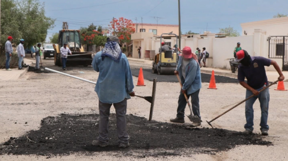 Tapan más de 10 mil baches en solo un año en el municipio de Navojoa