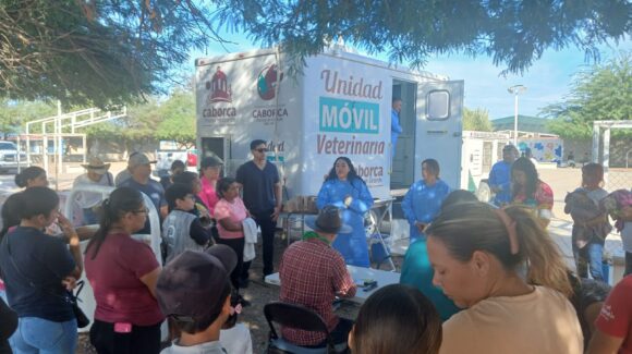 Unidad Móvil Veterinaria de Caborca realiza más de mil 400 acciones gratuitas en septiembre