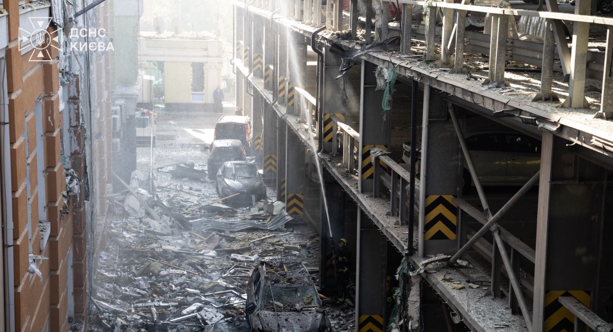 Rusia bombardea Kiev con drones horas después de la reunión entre Zelenski y Trump