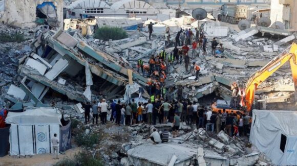 Colapso de edificio de la ciudad de Gaza HOY: Reportan 20 muertos y decenas de desaparecidos