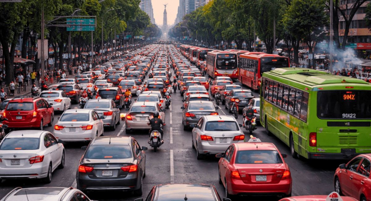 Así funciona el programa Hoy No Circula este martes. Foto: CAMe