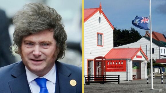 Javier Milei anuncia base naval y sanciones por las Malvinas; Reino Unido responde firme