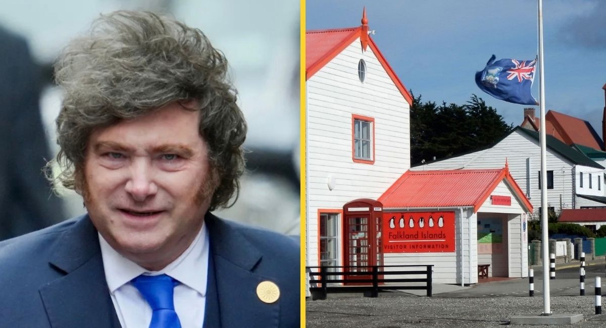 Milei anuncia base naval y sanciones por Malvinas; Reino Unido responde firme