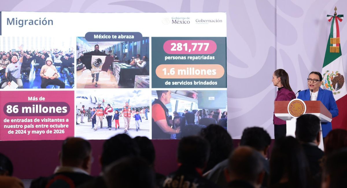 Rosa Icela Rodríguez presenta cifras de Segob en la glosa del informe