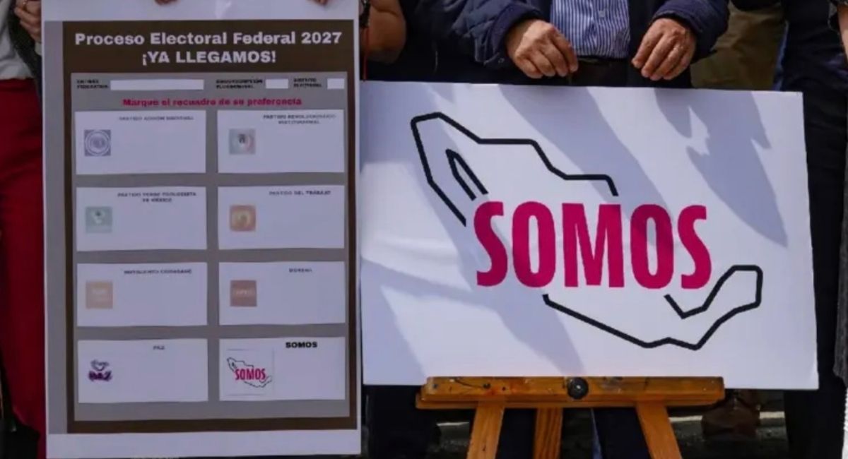 Somos cambia su emblema por segunda vez tras objeción del INE