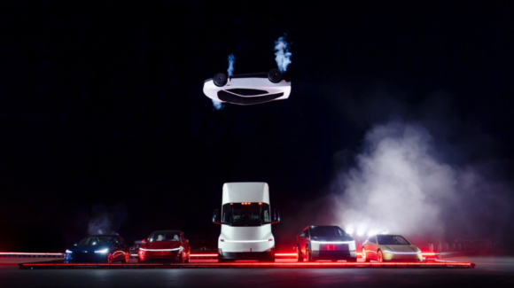 ¡Al estilo McFly! Elonk Musk presenta Roadster, el automóvil volador de Tesla