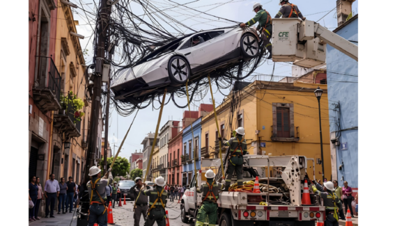 ¡Internet no perdona! Los memes más virales y divertidos del auto volador de Tesla
