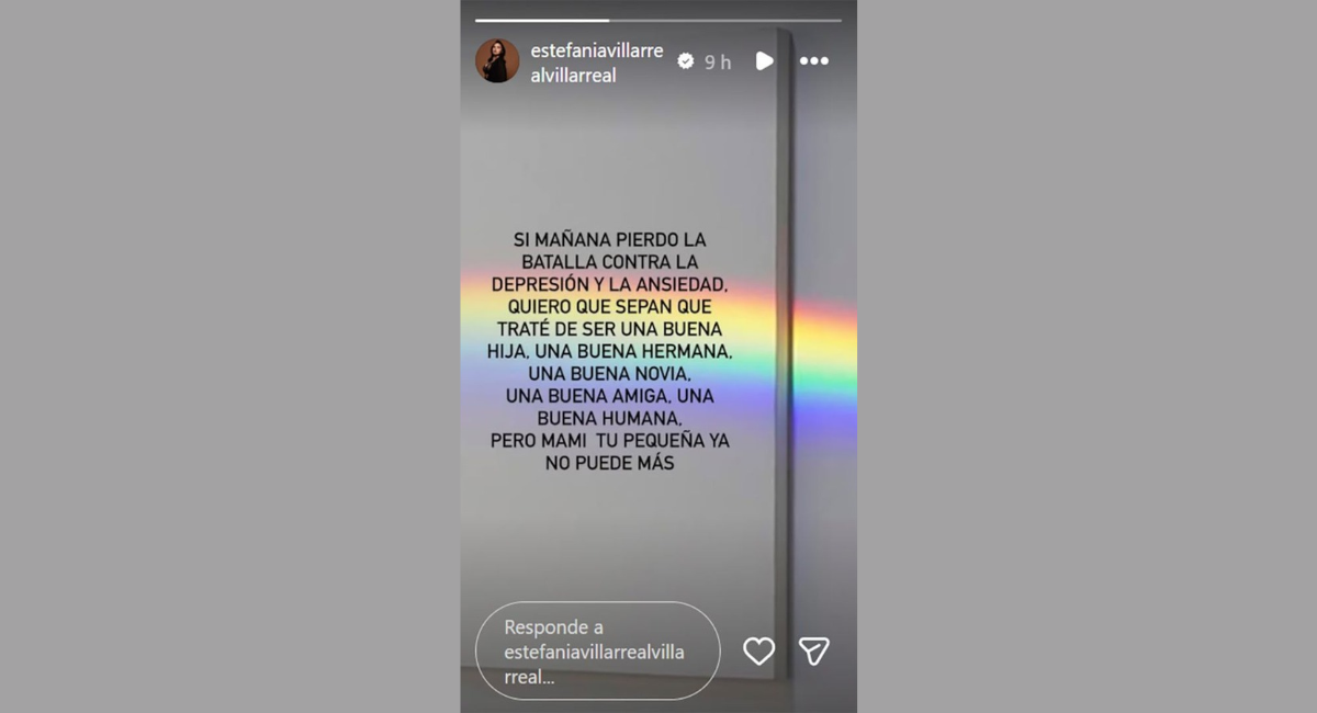 ¡Rompe el silencio! Estefanía Villarreal reaparece en redes sociales tras alarmante mensaje