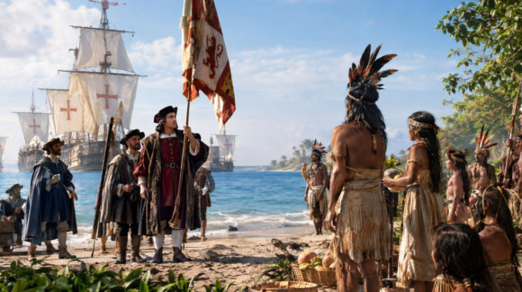 12 de octubre de 1492: ¿Qué ocurrió realmente cuando Cristóbal Colón llegó a América?