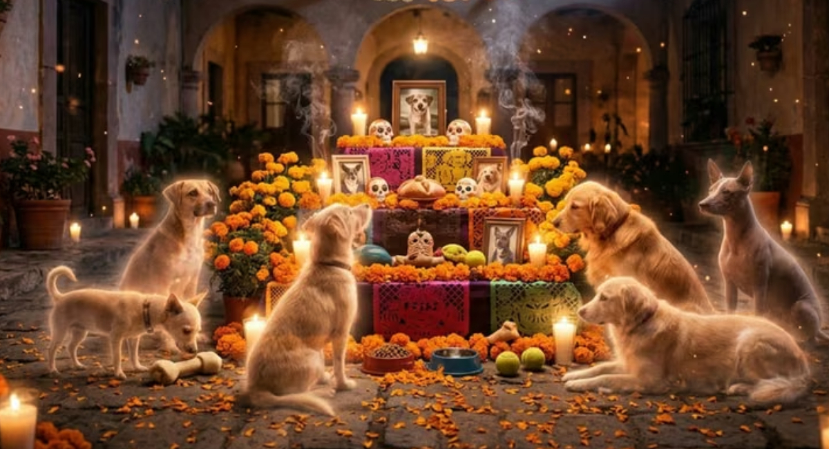 27 de octubre está dedicado a las mascotas fallecidas dentro del calendario de Día de Muertos, conoce qué es el Mictlán