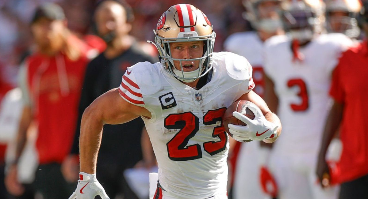 49ers pierden a su invicto y Christian McCaffrey se lesiona vs Atlanta, ¿queda fuera de temporada?