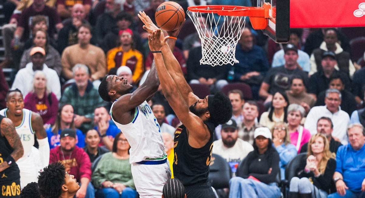 Anthony Edwards estuvo imparable para los Cavs