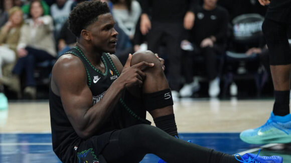 Dura baja para Minnesota; Anthony Edwards estaría fuera hasta dos meses por una lesión