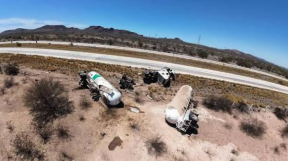 Accidente de pipa en Cucurpe deja un muerto y un lesionado