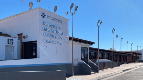 Aeropuerto de Guaymas avanza en su modernización con inversión de 449 millones de pesos
