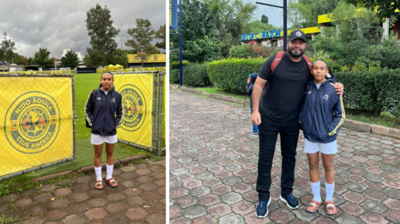Álamos: Nicole lucha por su sueño de convertirse en futbolista profesional