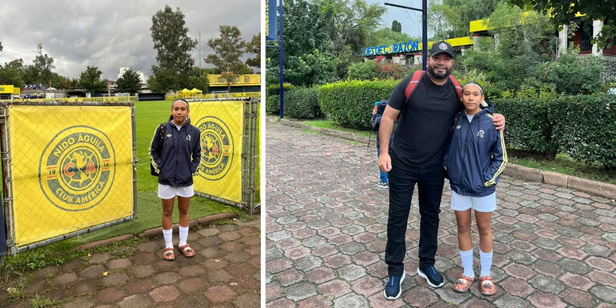 Álamos Nicole lucha por su sueño de convertirse en futbolista profesional