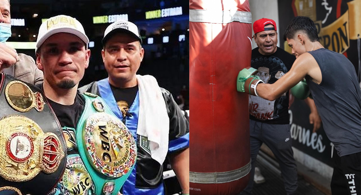 Alfredo Caballero 4 campeones mundiales