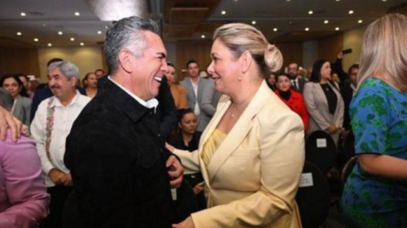 “En el PRI tenemos gente capaz”: Alito Moreno aparece junto a Maru Campos en Chihuahua