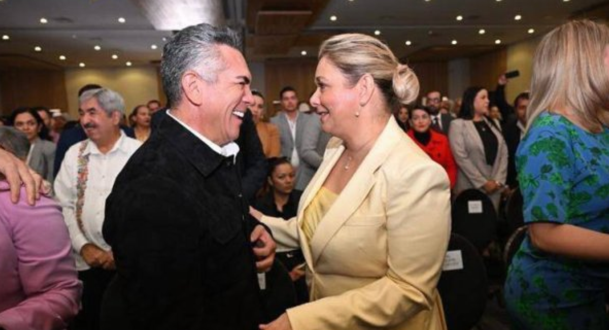 Alito Moreno aparece junto a Maru Campos en Chihuahua