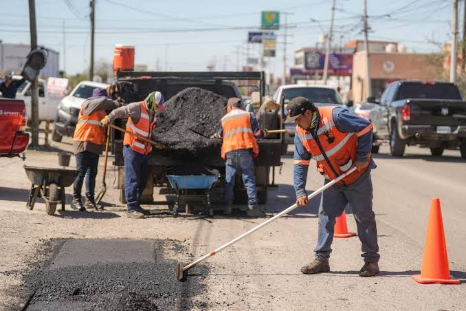 Antonio Astiazarán anuncia un intenso programa de bacheo en Hermosillo con más de 25 mil metros cuadrados