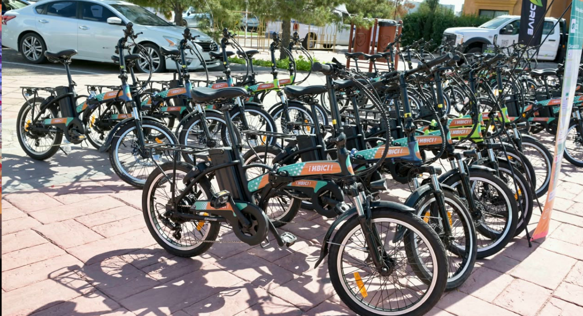 Anuncia Toño Astiazarán sistema de movilidad H Bici con bicicletas eléctricas y programa de taxis para mujeres Viaja Segura