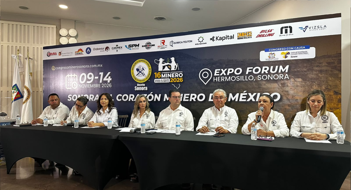 Anuncian el Congreso Internacional Minero a realizarse en Hermosillo