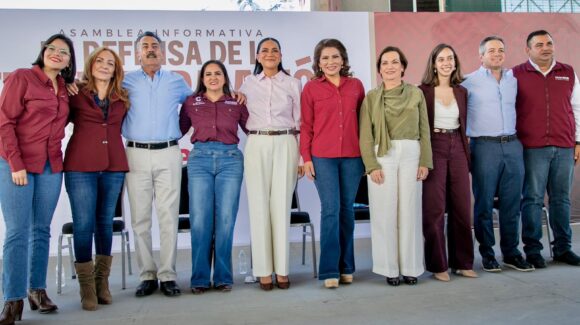 Ariadna Montiel presenta a Lorenia Valles como coordinadora de la Transformación en Sonora