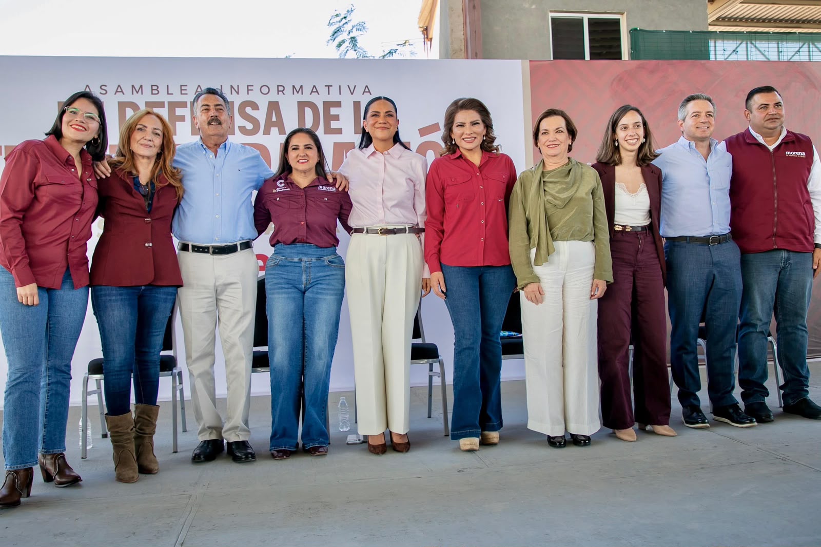 Ariadna Montiel presenta a Lorenia Valles como coordinadora de la Transformación en Sonora