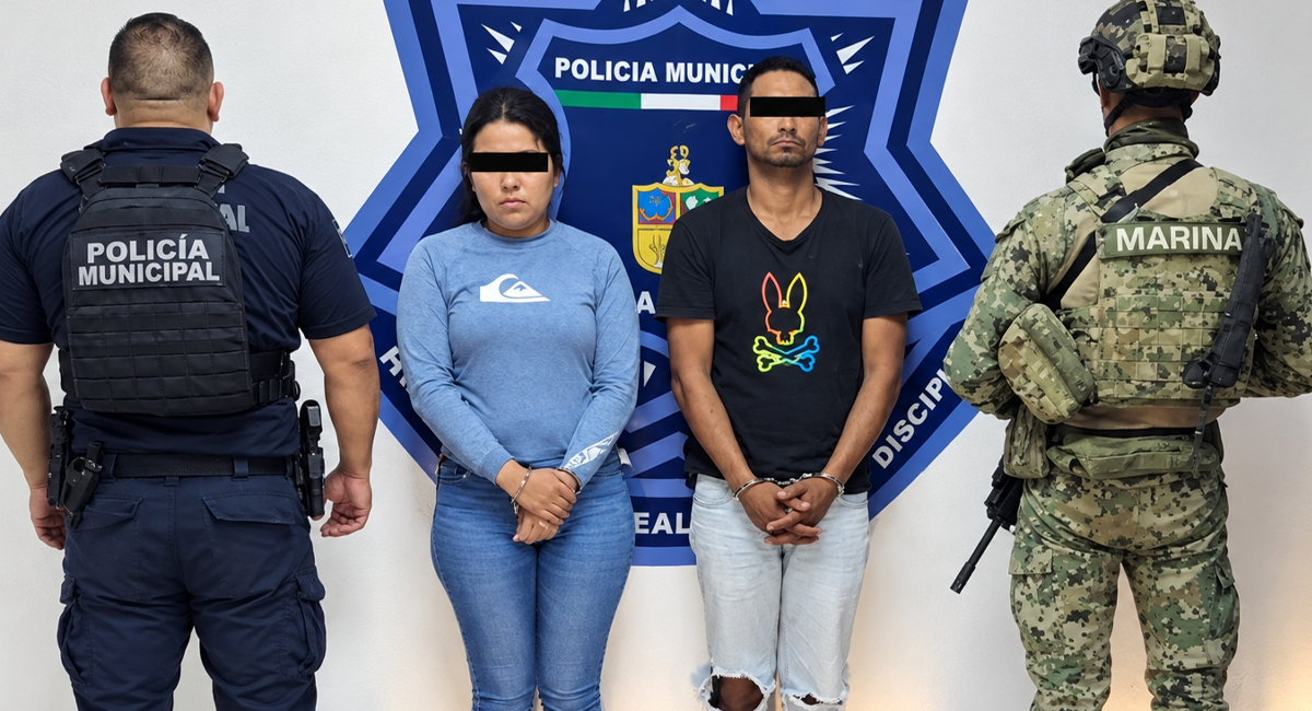Atrapan a pareja poco después de robar vehículo en Ciudad Obregón; la unidad fue recuperada