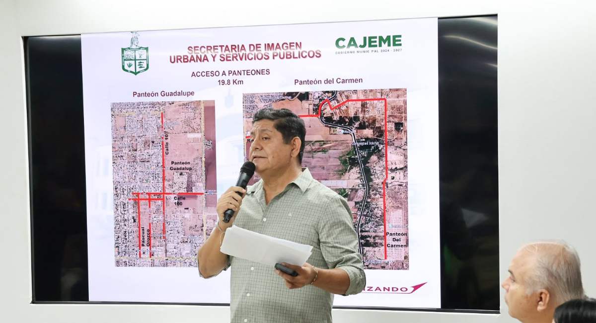 Ayuntamiento de Cajeme trabaja en rehabilitación de panteones municipales para este 1 y 2 de noviembre