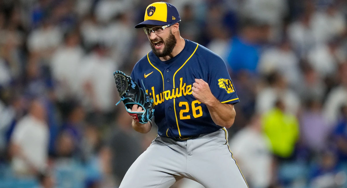 Los Brewers cobraron venganza y eliminaron a los Dodgers por barrida en la SCLN