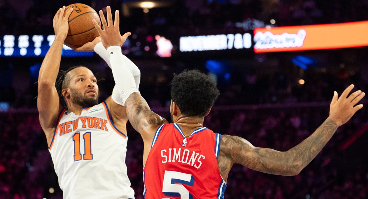Brunson y los Knicks no pudieron de nuevo ante los Sixers