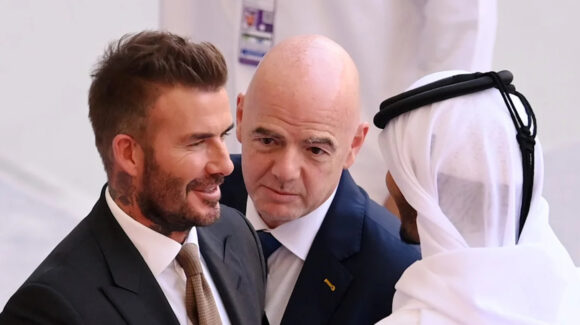 David Beckham aparece como posible rival de Gianni Infantino en la carrera por la presidencia de la FIFA