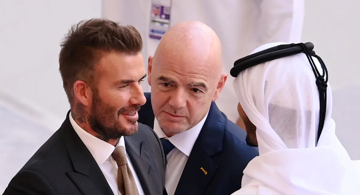 Beckham podría aparecer como el candidato de la UEFA para enfrentar a Infantino en las próximas elecciones para la presidencia de la FIFA
