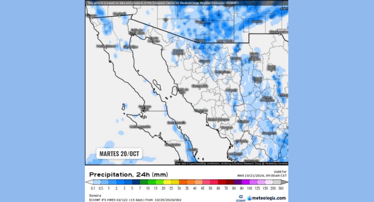 CEPC llama a extremar precauciones ante el descenso de temperaturas y lluvias en Sonora
