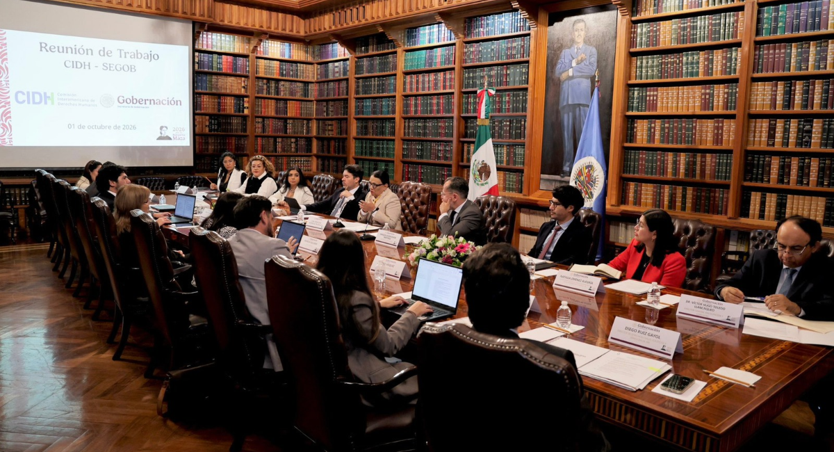 CIDH y Segob acuerdan ruta de seguimiento a recomendaciones sobre desapariciones en México