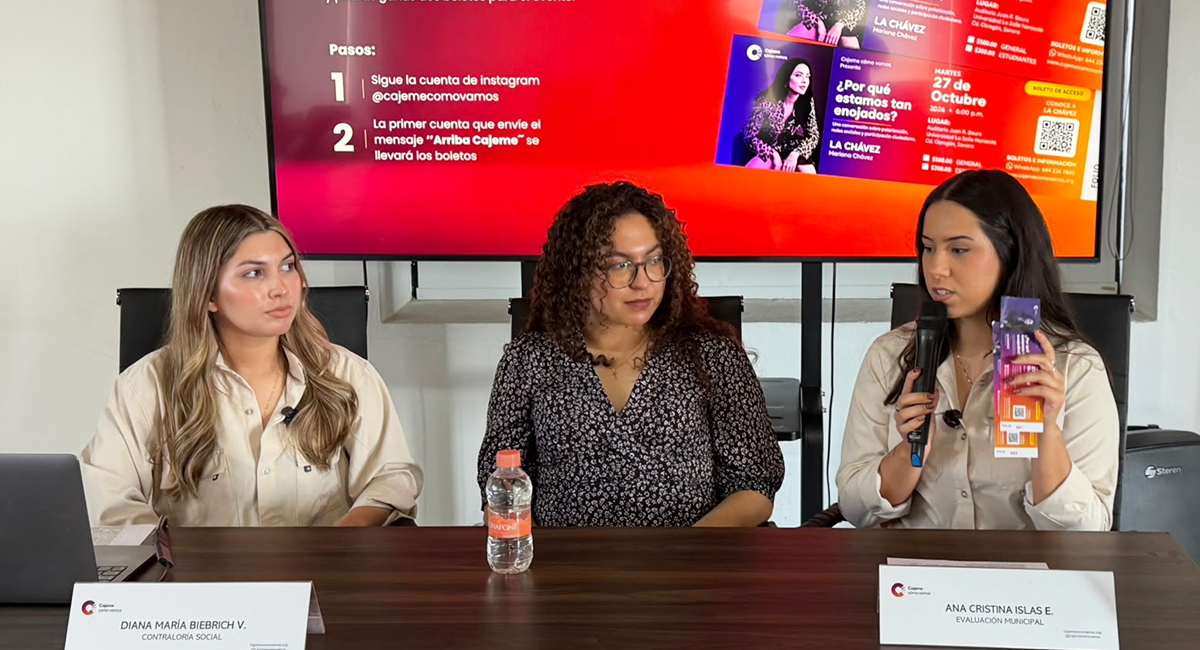 Cajeme Cómo Vamos busca despertar el interés de jóvenes en temas sociales y redes digitales